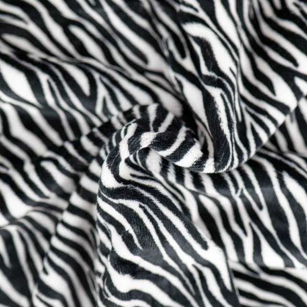 Фото - Плед полуторный Love You Sherpa Зебра 150x200 см (ly9127)